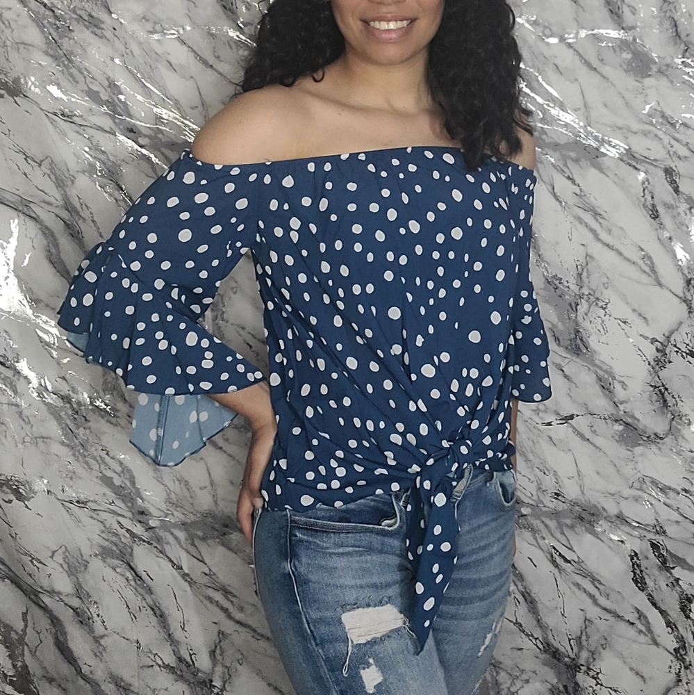 Off the shoulder blouse
